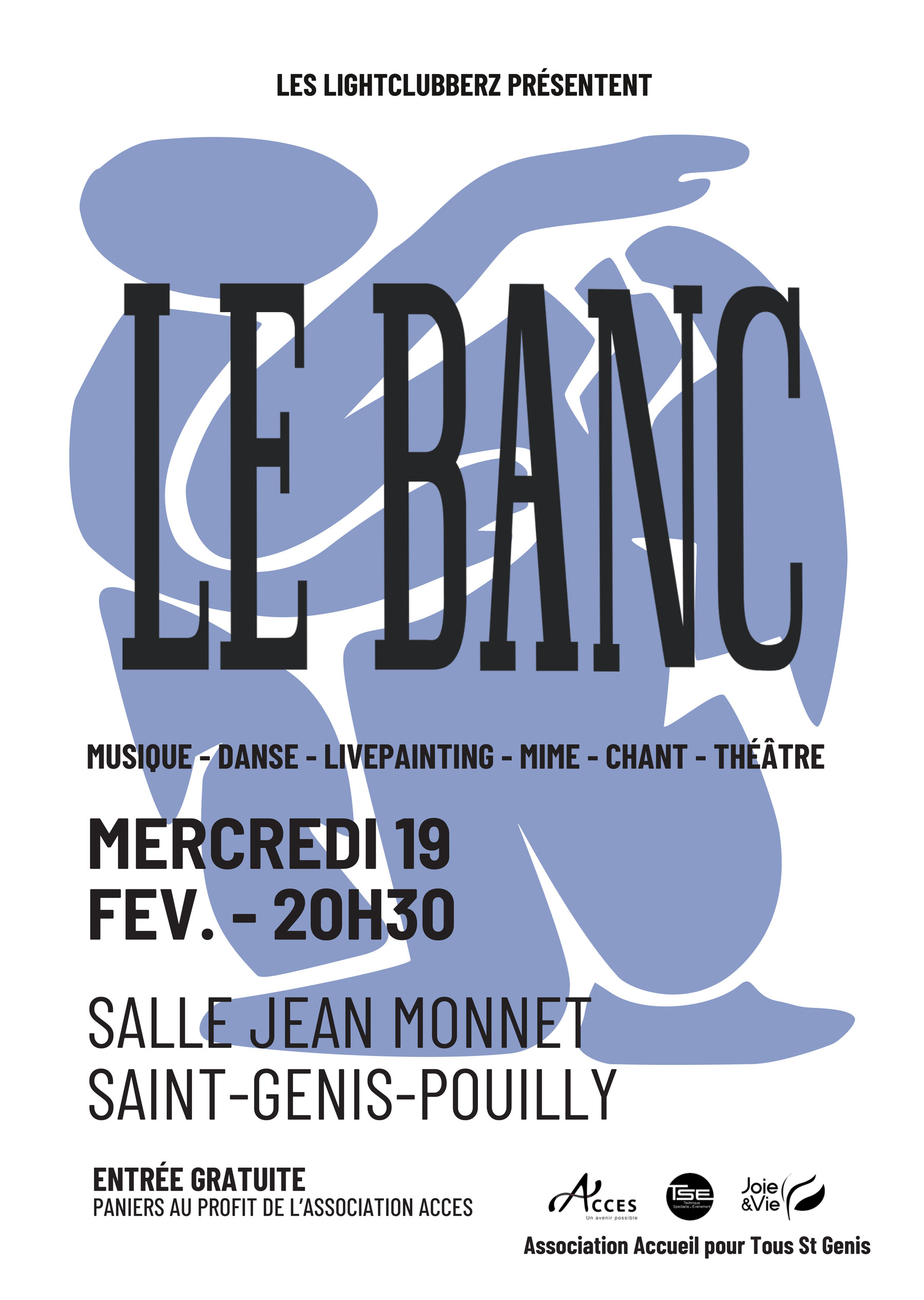 Spectacle Le Banc - 19 février 2025